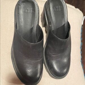 Gianni Bini Men's Black Leather Loafers